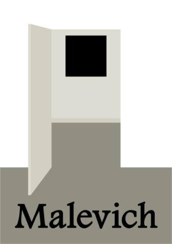 Ausstellungsplakat Malevich